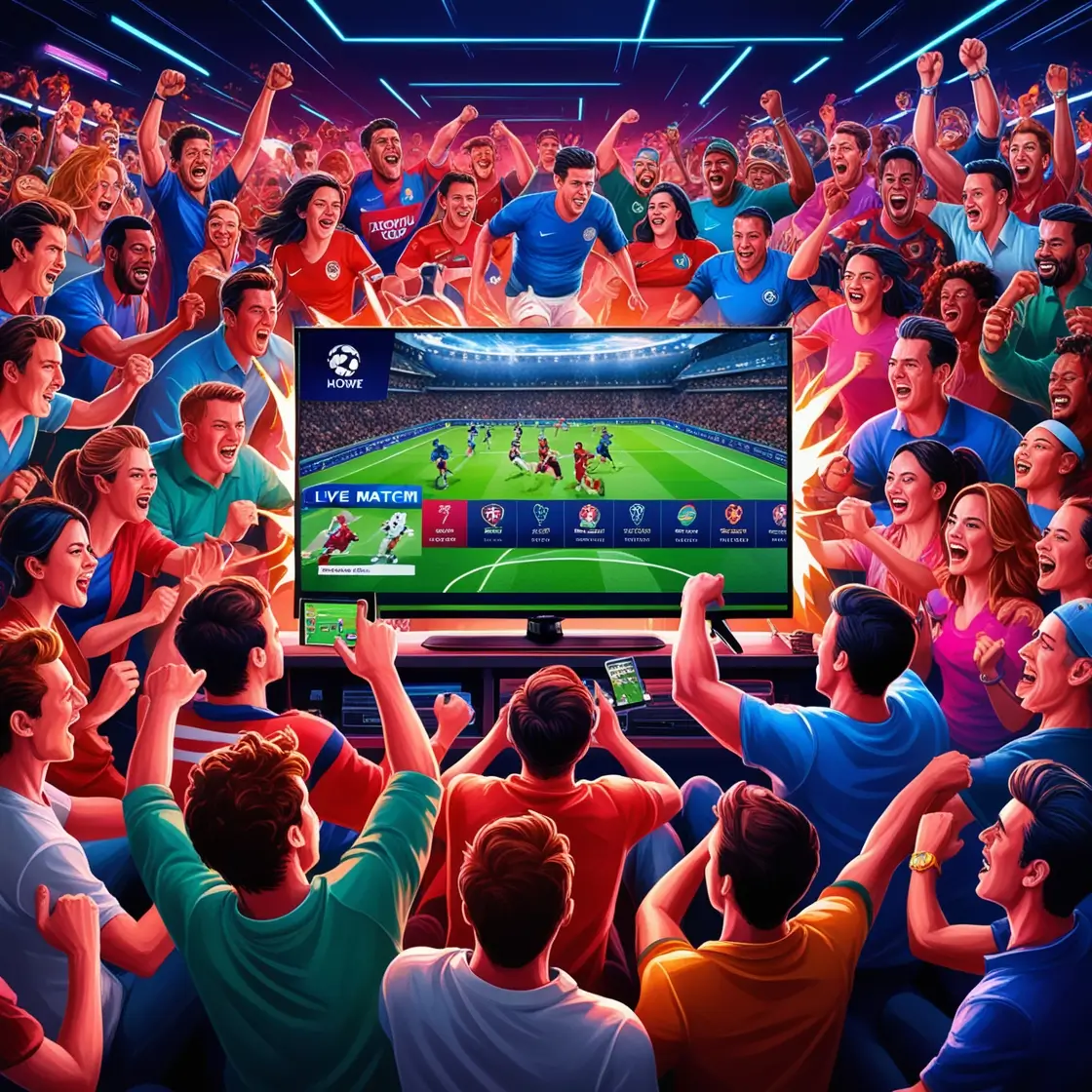 Stay connected with live sports action through Kemo IPTV.